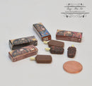 1:6 Dollhouse Miniature Chocolate/ Almonds Ice Cream/ Miniature Ice Cream A51