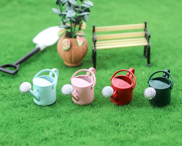 1:12 Dollhouse Miniature Watering Can/ Miniature garden A137