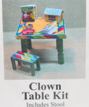 1:12 Dollhouse Miniature Clown Table Kit DIY DI TY116