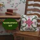 1:12 Carole (pastel) Dollhouse Needlepoint Needlepoint Cushion Kit JGD 5010