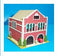 1:144 Dollhouse Miniature Oldtime Firehouse Kit HH LT802
