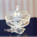 1:12 Miniature Cake Stand with Domed Cover B11