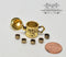 1:12 dollhouse Miniature Tea Pot Tea Cup Gold Leaf A89-H