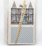 1:144 Dollhouse Miniature Lithographed House Kit DI TY404