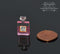 1:12 Dollhouse Miniature Perfume A6-Pink