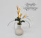 1:12 Dollhouse Miniature Calla Lilies in White Vase BD A1086