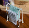 1:12 Miniature Towel Rack W/Blue Towel AZ S8032