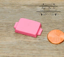 1:12 Miniature Pink Ceramic Baking Pan BD B428