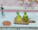 1:12 Dollhouse Miniature 1/2 Pineapple Miniature Pineapples BD P090