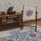 Larkspur and Roses Dollhouse Needlepoint Needlework Stand Kit JGD 8002