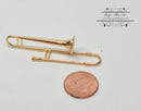 1:12 Dollhouse Miniature Trombone/ Instrument E14