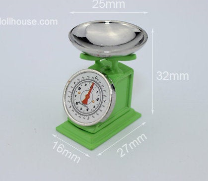 1:12 Dollhouse Miniature Scale / Produce Scale / Butcher Scale D135