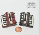 1:12 Dollhouse Miniature Accordion Miniature Instrument E21