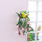 1:12 Dollhouse Miniature Hanging Flower Arrangement in Pot E73