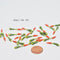 A Set (12 PC) of 1:12 Dollhouse Miniature Carrot BD P037