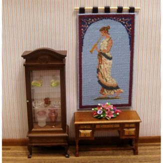1:12 Grecian Musician Dollhouse Needlepoint Wall-hanging Kit JGD 4019