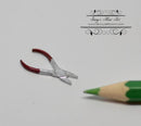 1:12 Dollhouse Miniature Red Pliers/Needle Nose Miniature Tool/ IM 0115-1