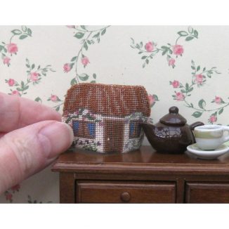 1:12 Dollhouse Needlepoint Teacosy Kit – Cottage JGD 2202