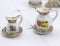 Clearance A set (40 pc) of 1:12 Dollhouse Miniature Tea Set/ Miniature plates E34-1