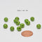 A dozen of 1:12 Miniature Green Apples BD P047