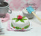1:12 Dollhouse Miniature Christmas Floral Theme Cake BD K2097