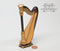 1:12 Dollhouse Miniature Harp Miniature Instrument E35