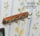 1:12 Dollhouse Miniature Wall Coat Rack w/4 hooks AZ S3092