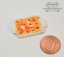 1:12 Dollhouse Miniature Bread Pudding in Dish BD F068