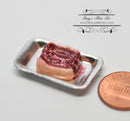 DIS 1:12 Dollhouse Miniature Meat in trays/ Miniature Meat AZ A2863