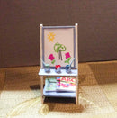 1:12 Dollhouse Miniature Kids Artist Easel Kit DI TY126