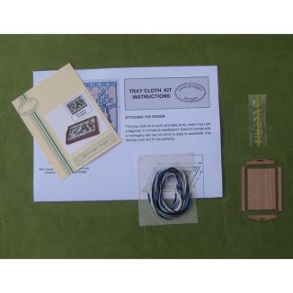 1:12 Dollhouse Needlepoint Rray Cloth kit – Willow Pattern JGD 2302