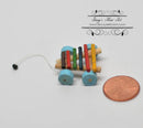 1:12 Dollhouse Miniature Pull Toy Xylophone AZ IM65378