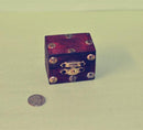 1:12 Dollhouse Miniature Antique Stud Clad Hope Chest BD N003