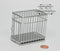 1:12 Dollhouse Miniature Silver Dog Cage Small AZ EIWF307