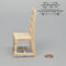 Clearance Sale 1:12 Dollhouse Miniature Ladderback Side Chair AZ CL08677
