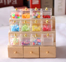 1:12 Wooden Display with Candy Boxes E54