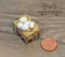 1:6 Dollhouse Miniature Eggs in Basket C61