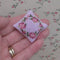 1:12 Flower Ring (pink) Dollhouse Needlepoint Needlepoint Cushion Kit JGD 5026