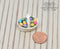 1:12 Dollhouse Miniature Easter Eggs in Basket BD H090