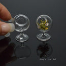 BS 1:12 Miniature Glass Terrarium on Stand BD HB136