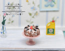 1:12 Dollhouse Miniature Cookie Cream Cake/ Miniature Cakes BD K2185