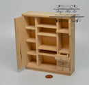 DIS 1:12 Dollhouse Miniature Unpainted Storage Closet AZ GWJ25