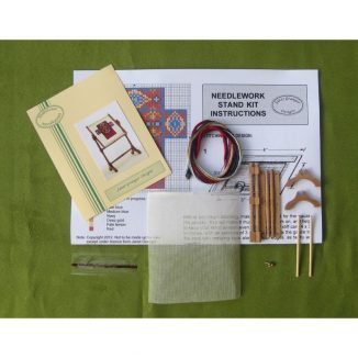 1:12 Doorstop In Progress Dollhouse Needlepoint Needlework Stand Kit JGD 8005
