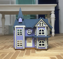 1:144 Purple Dollhouse E42