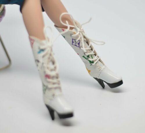 Luxury Miniature Doll Boots for Fashion Royalty Poppy Parker MJ B7