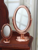 1:12 Dollhouse Miniature Oval Mirror / Decorative Hanging Mirror B142