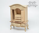 DIS 1:12 Dollhouse Miniature Unpainted Dresser / Miniature Unfinished Furniture AZ GWJ07