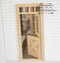 Clerance Sale 1:12 Dollhouse Crossbuck Door AZ CL76012