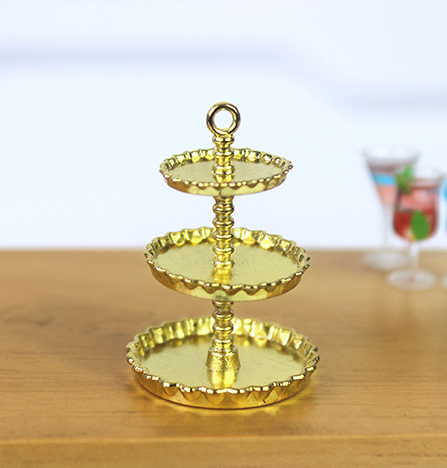 1:12 Dollhouse Miniature Cake Holder/Cake Stand D206