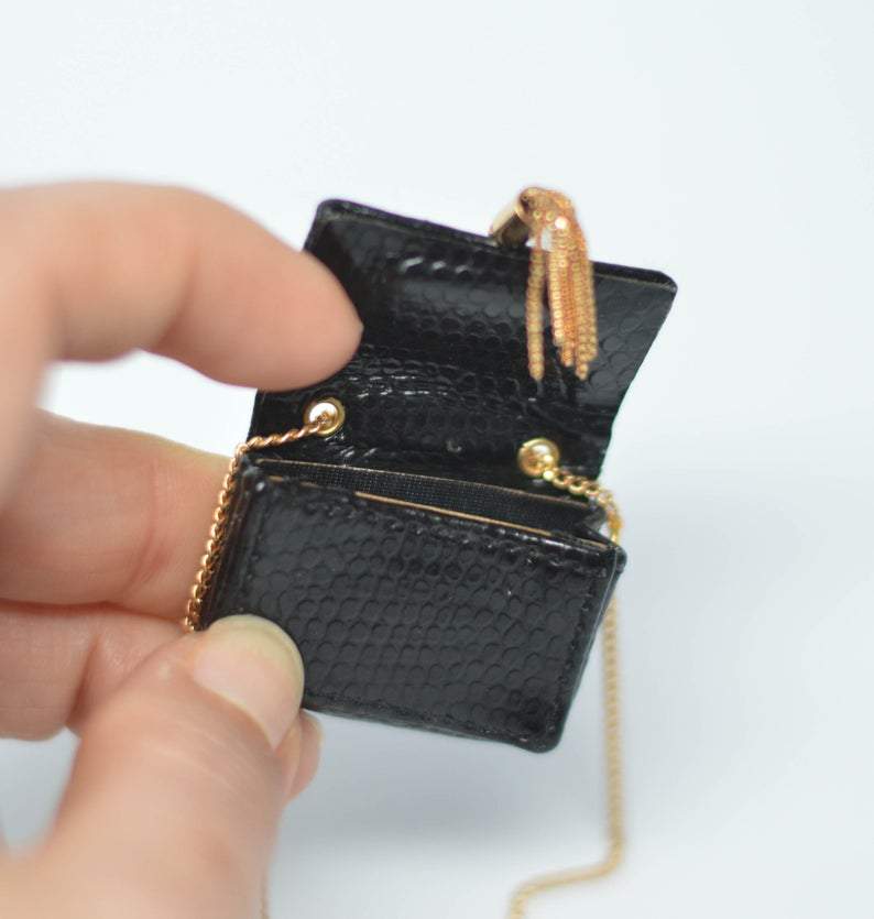 1:6 Miniature Doll Handbag/ Miniature luxury Bag YSL MJ C55
